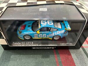 MINICHAMPS 1/43 CLASSIC PORSCHE 911 GT3 R DAYTONA 24H 2002 #66 WINNER CAR IN BOX