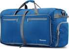 40L Large Foldable Travel Duffle Bag with Shoes Compartment