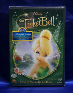 Walt Disney Tinker Bell (DVD, 2011, English & Spanish) Children Kids Animation
