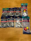 Saltwater Fishing Lure Lot, Striper Eel Rigs and Blue Fish Rigs Brand New
