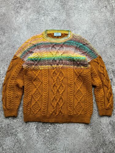 PRADA Vintage Cable Knit Sweater Men's Size L
