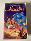 Aladdin (VHS, 1993) Black Diamond The Classics Walt Disney Clam Shell