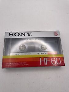 Sony HF 60 Type I Normal Bias Blank Cassette Tape 60 min