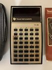 1976 - Texas Instruments - Electronic Slide-Rule Calculator - TI-30 - WORKING