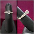 Zales 14k Gold & Lab Created Diamond Ring (Retail $1900) With Receipt & Grading