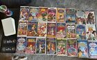 New ListingLot of 25+ Classic Disney And Others VHS Tapes Major Titiles w/ Original Boxes