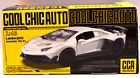 1:43 CCA Lamborghini Aventador SVJ Diecast Alloy Model car w/ dispaly box White