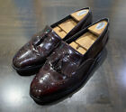 Florsheim Burgundy Wing Tip Kiltie Tassel  Mens 10 3E Leather Shoes 30495 USA