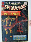 Amazing Spider-Man #28 Steve Ditko Art Origin & 1st Molten Man Marvel 1965 GD+