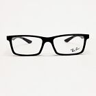 Ray Ban RB8901 Eyeglass Frames Rectangle Full Rim Eyewear Gloss Black 53-17 145