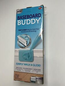 BASEBOARD BUDDY Baseboard & Molding Cleaning Tool As Seen On TV  2 Pads Included