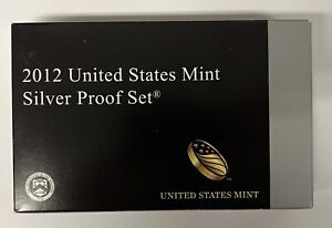 2012-S U.S. Mint Silver Proof Set (OGP & COA) 14 Coins