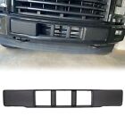 Fit For 15-17 Ford F150 Front Bumper Cover Lower Grille Trim Panel Black Plastic