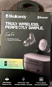 Skullcandy SESH EVO True Wireless Bluetooth in-Ear Earbud Black Open Box Fast!!!