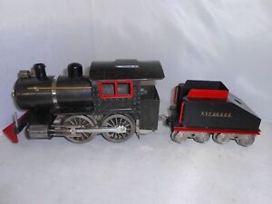 Lionel early prewar Standard Gauge 5 or 51 locomotive and tender restored & runs