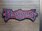 PLASMATICS,SEW ON RED EMBROIDERED PATCH