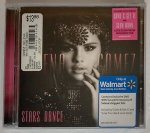 Selena Gomez Stars Dance CD+BONUS LIVE DVD ~ Walmart Exclusive ~ Brand New