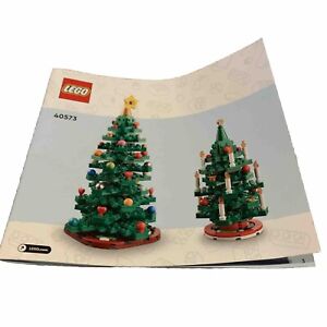 LEGO Seasonal: Christmas Tree (40573) 2 In 1 Manual Only