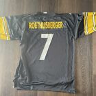 Reebok NFL Equipment Ben Roethlisberger Pittsburgh Steelers Jersey; Size Men’s L