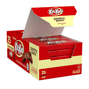 KIT KAT Milk Chocolate Wafer Snack Size, Candy Pantry Pack, 12.25 oz 25 Pieces
