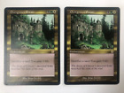 2x Overgrown Estate LP Condition Magic Cards, FREE SHIPPING