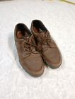 ECCO Track 25 Brown Leather Waterproof Gore-Tex Low Oxford Shoes Men US 12, EU45