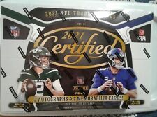 2021 panini certified nfl trading cards hobby box factory sealed