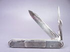 Vintage COIN SILVER Ladies Engraved  Pocket Knife