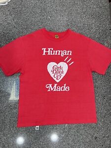 Human Made x Girls Don’t Cry Tee 1 Red Size 2XL