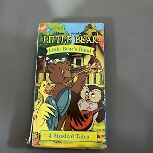 Maurice Sendak’s LITTLE BEAR Little Bear’s Band VHS 4 Musical Tales Nick Jr.