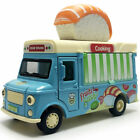 1:36 Sushi Food Truck Toy Model Car Diecast Vehicle Toy Cars Toys for Kids Boys