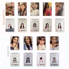 2021 Winter SMTOWN : SMCU Express Red Velvet  Aespa Official Photocard Pass card