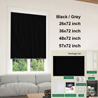 100% Blackout Window Blinds Rolle Shades Door Curtains DIY Cordless Door Blinds