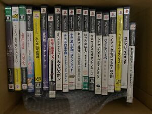 ps2 Game soft Software random Junk Lot 19 sets lot Japanese WHOLESALE