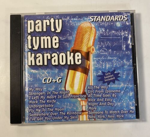 Party Tyme Karaoke Standards Various by Various Artists CD 2001 On Screen Lyrics