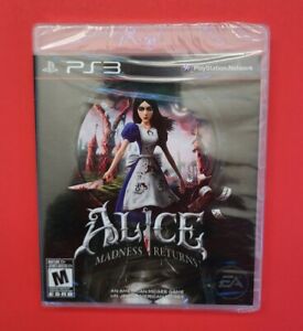 Alice Madness Returns Sony Playstation 3 PS3 - Brand new factory sealed!