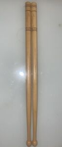 New Cooperman Model #22 PARLEY hickory Marching Parade DRUM STICKS Hand Turned