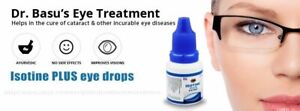 Eye Drops OFFICIAL Exp.2026 Isotine Plus  USA Care Glaucoma Cataracts Red Eye