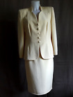 ESCADA COUTURE IVORY COLR SKIRT SUIT SIZE ~ 40 ~