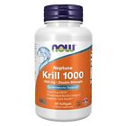 NOW FOODS Krill, Double Strength 1000 mg - 60 Softgels