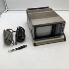 Vintage Toshiba CA045 5 Inch Portable CRT TV Tested With Home & Car Power Cable