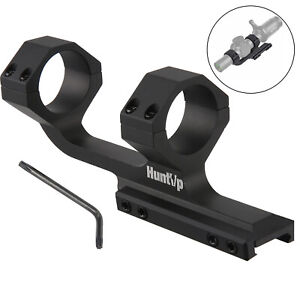 30mm One Piece Offset Cantilever Scope Mount 1 inch Dual Ring for Picatinny Rail