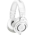 Audio-Technica ATH-M50x Closed-Back Professional Studio Monitor Headphones White