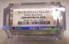 2016 SILVER EAGLE ROLL 20 EARLY RELEASES GEM UNCURCULATED NGC SERIAL #'S WILL BE