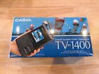 Vintage Retro Casio TV-1400 Pocket Colour LCD Television Brand New