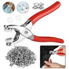 Prong Pliers Ring Press Studs Snap Buttons Popper Fasteners DIY Sewing Tool Kit