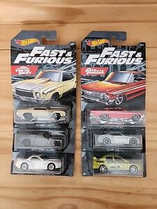 Hot Wheels Fast And Furious Fate Of The Furious Full Set