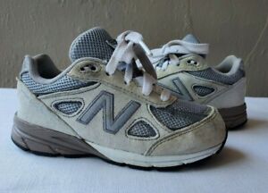 New Balance KJ990GLI Gray Suede Athletic Sneakers Toddler shoes size 10 US