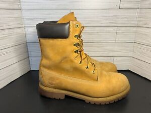 Timberland #12281 Men's Leather Wheat Brown 8