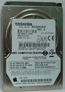 Toshiba 250GB SATA II 2.5